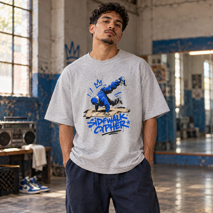 SIDEWALK CYPHER | Oversized Boxy Tee