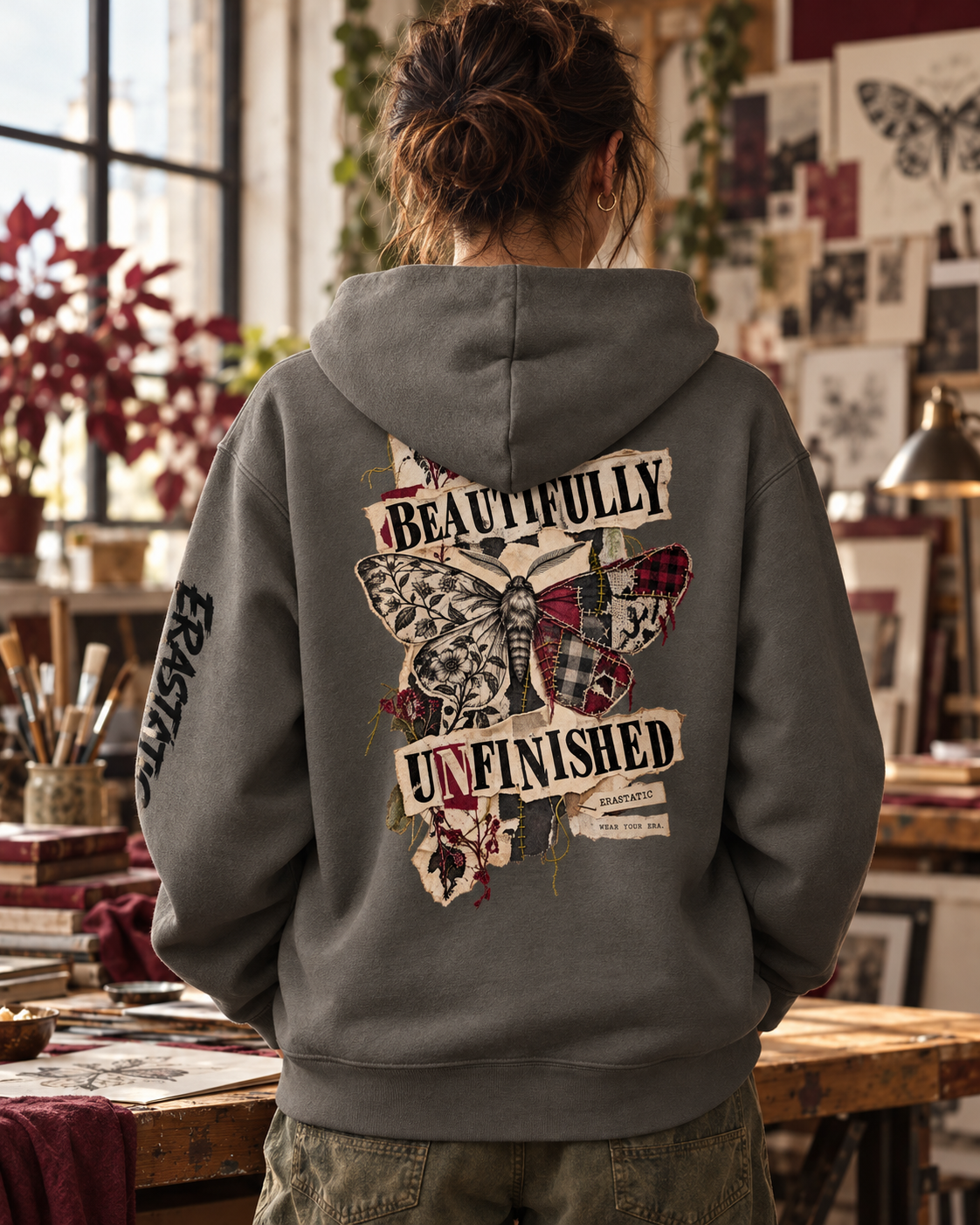 BEAUTIFULLY UNFINISHED | Unisex Heavyweight Zip Hoodie