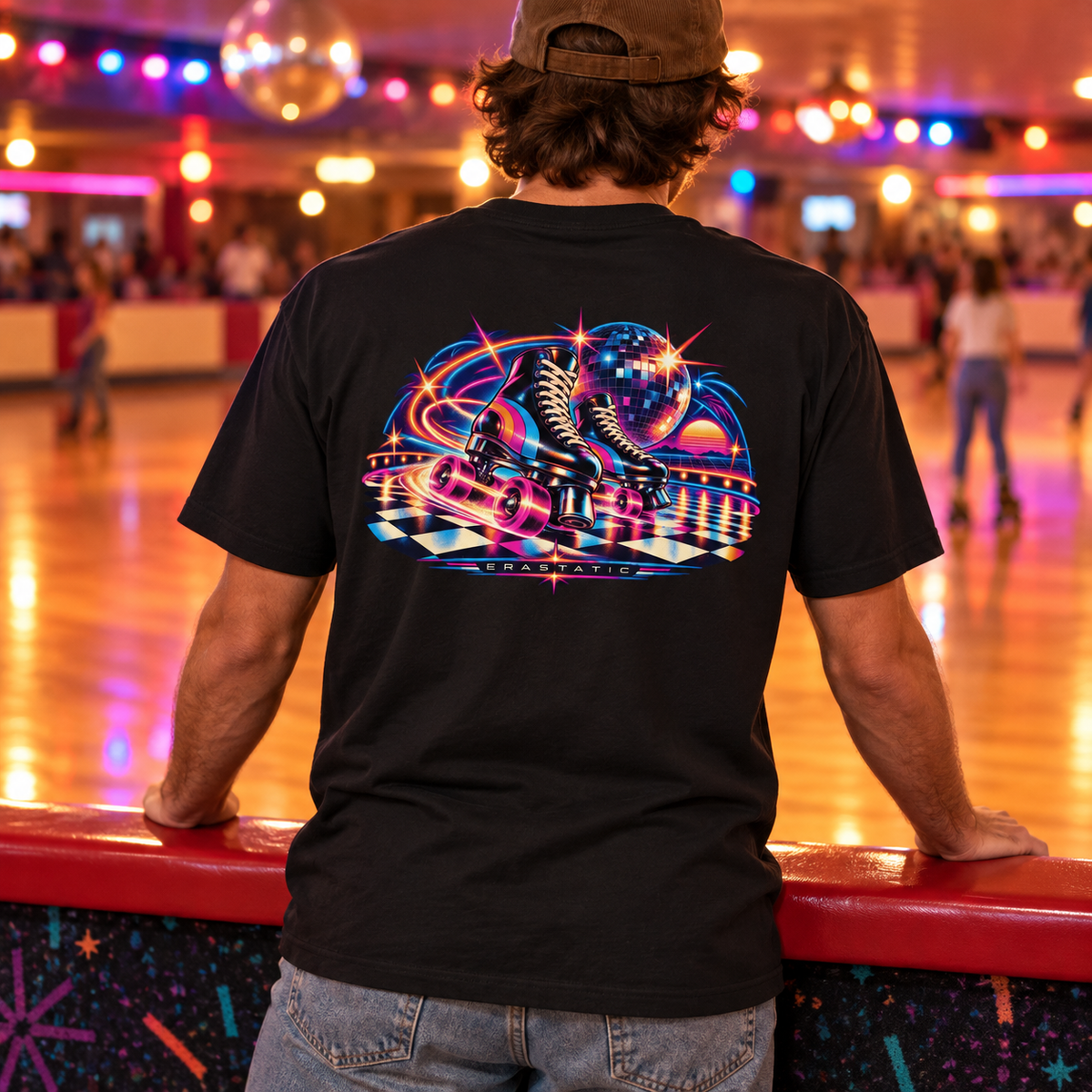 Roller Rink | Unisex Heavyweight Tee